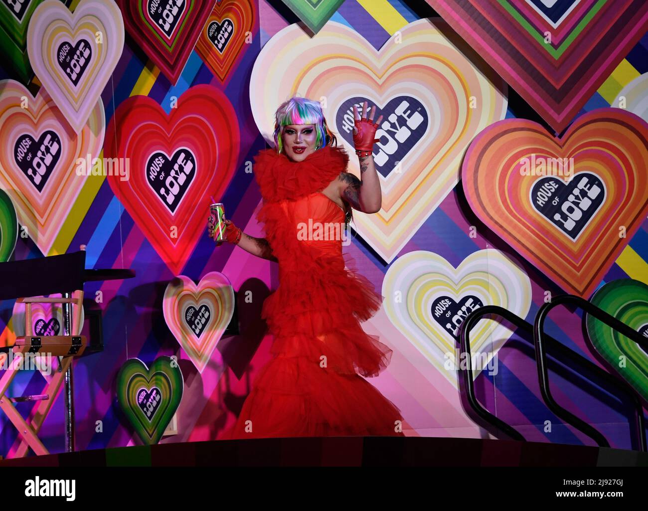 Scarlet Bobo während der RuPaul DragCon 2022, Tag 3, die am Sonntag, 15. Mai 2022 im LA Convention Center in Los Angeles, Kalifornien, stattfand. Foto von Jennifer Graylock-Graylock.com Stockfoto