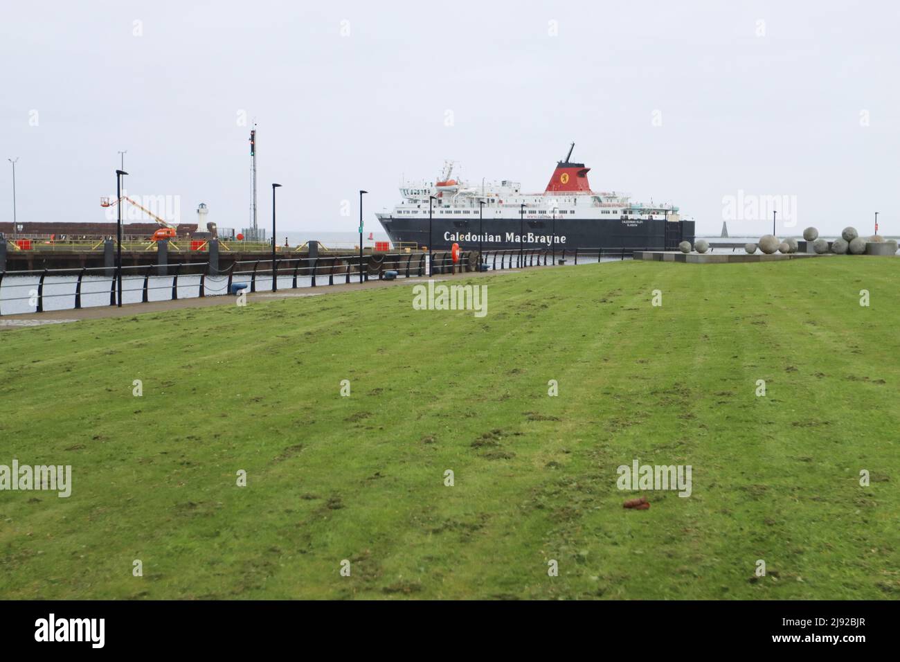 Caledonia Macbrae, Ardrossan, Schottland Stockfoto