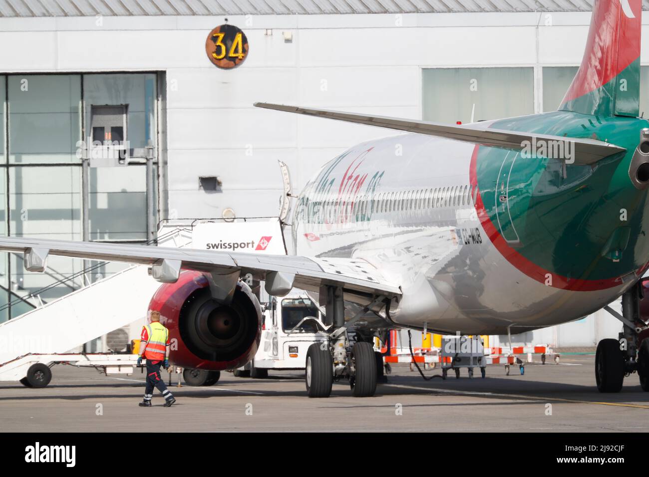 Glasgow Airport Stockfoto