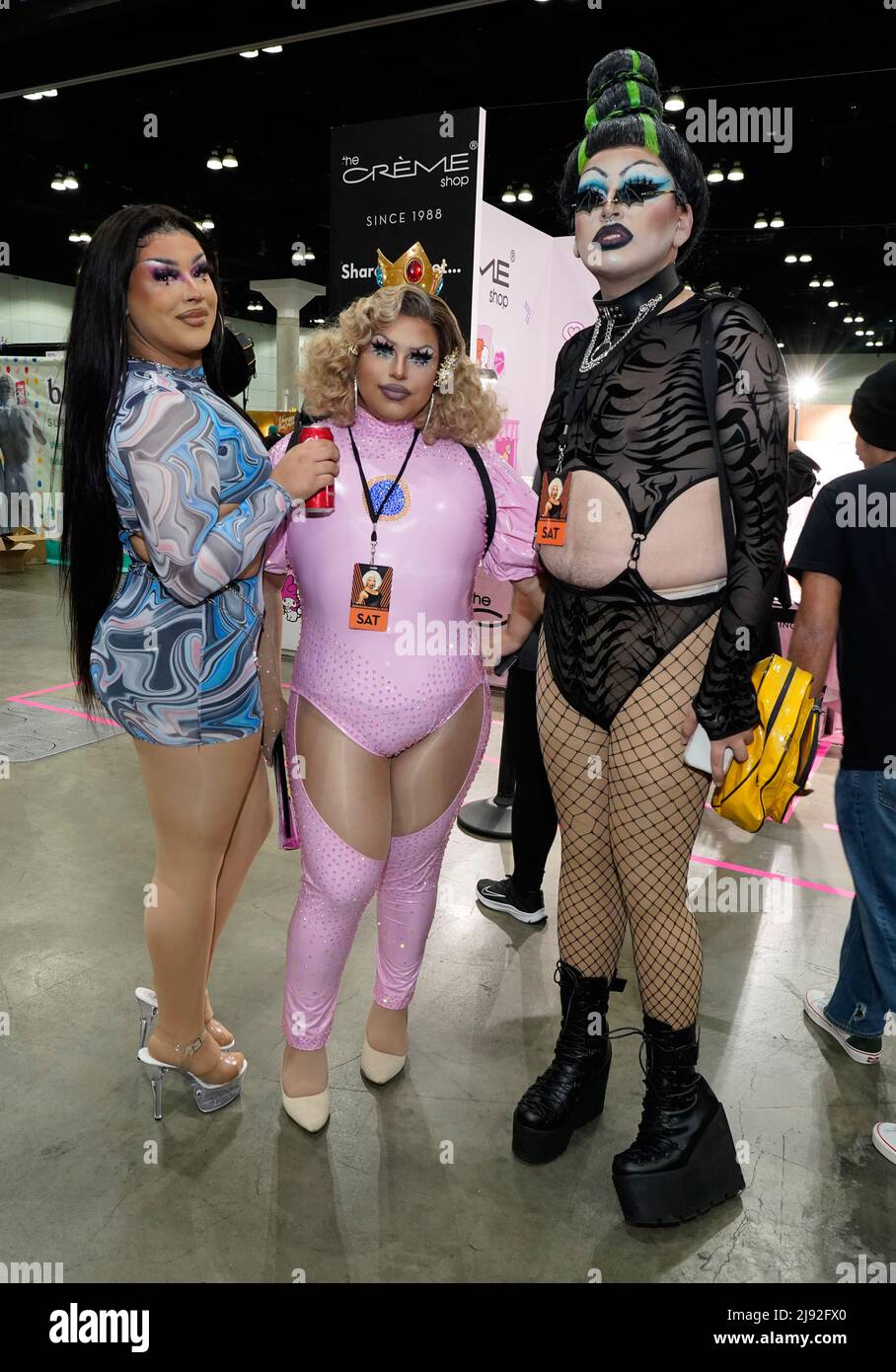 Allgemeine Atmosphäre während der RuPaul DragCon 2022, Tag 2, die am Freitag, den 14. Mai 2022, im LA Convention Center in Los Angeles, Kalifornien, stattfand. Foto von Jennifer Graylock-Graylock.com Stockfoto