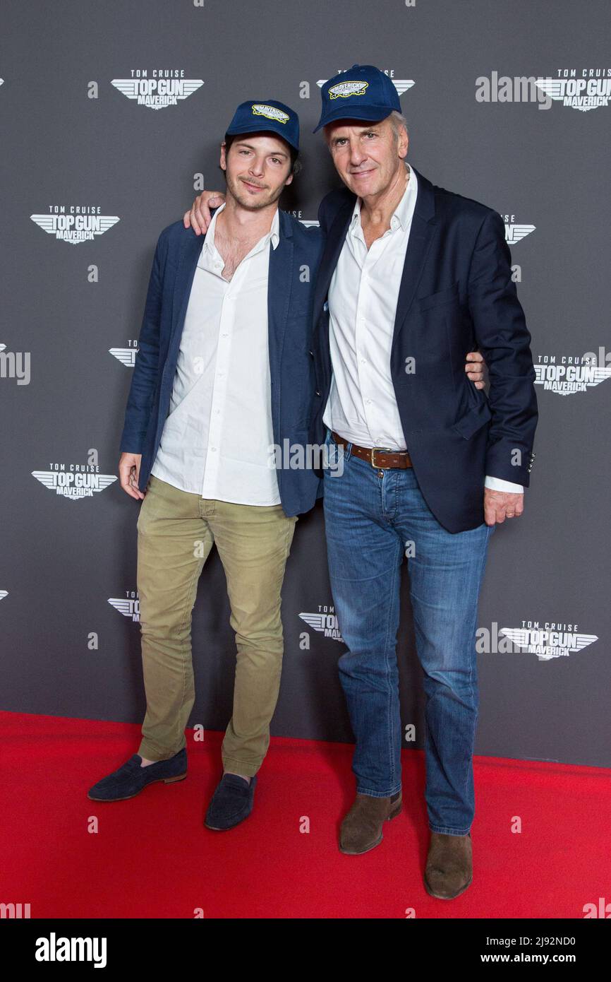 Bernard de La Villariere und sein Sohn nehmen am 19. Mai 2022 an der