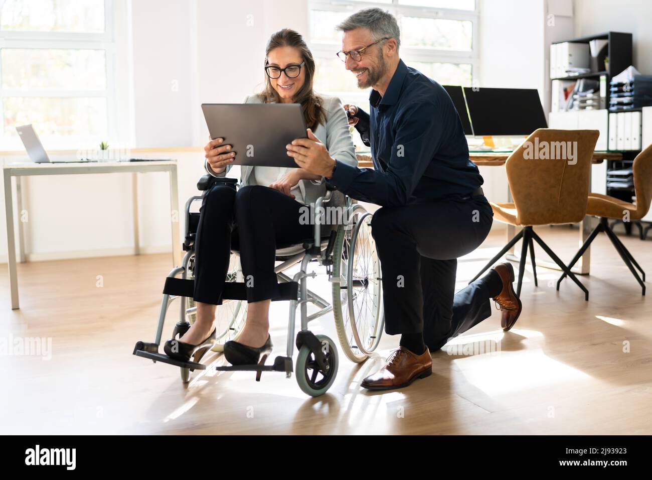 Online-Business-Videokonferenz-Meeting Im Büro Stockfoto