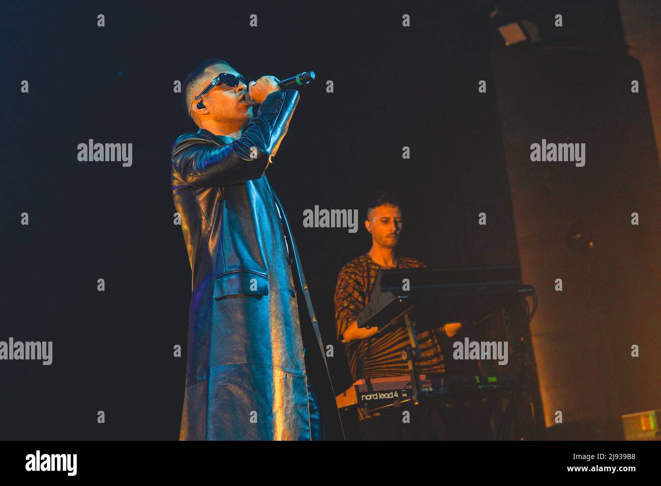 18/05/2022 - der italienische Sänger MAHMOOD spielt live im Alcatraz Milano, Italien Stockfoto