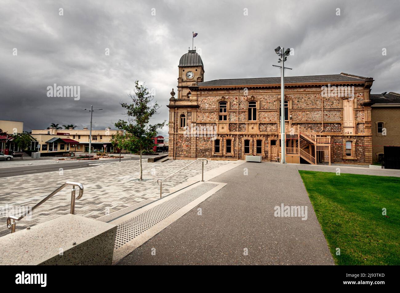 Historisches Rathaus von Albany in Westaustralien. Stockfoto