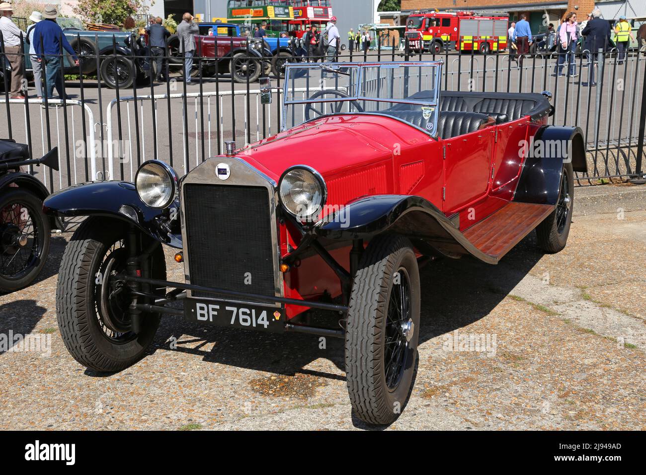 Lancia Lambda 224 Torpedo (1929), 100 Jahre Geschwindigkeit, 17. Mai 2022, Brooklands Museum, Weybridge, Surrey, England, Großbritannien, Großbritannien, Europa Stockfoto