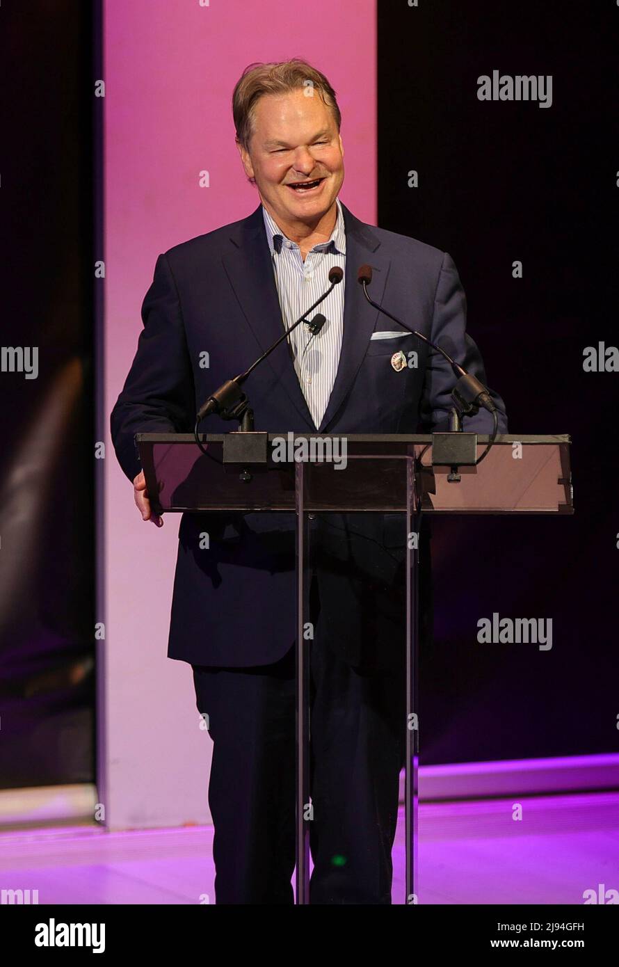 The Times Center, New York, USA, 11. Mai 2022 - während der Frankie Climate Impact Awards im Times Center in New York City. Dont Choose Extinction ein UNDP-Event Foto: Giada Papini Rampelotto/EuropaNewswire FOTOKREDIT ERFORDERLICH. Stockfoto