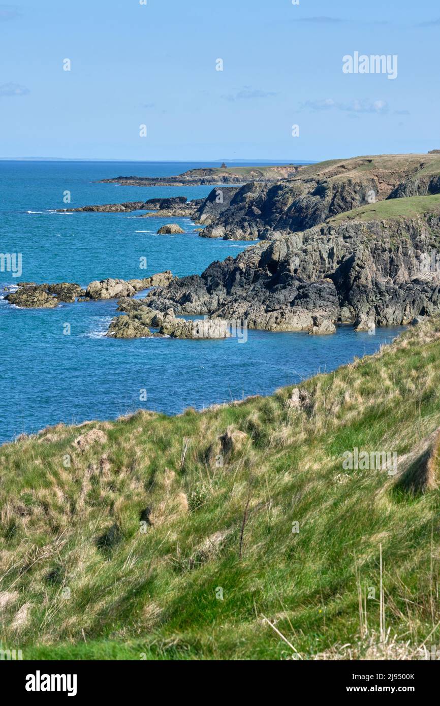 Der Wales Coast Path folgt der zerklüfteten Küste der nördlichen