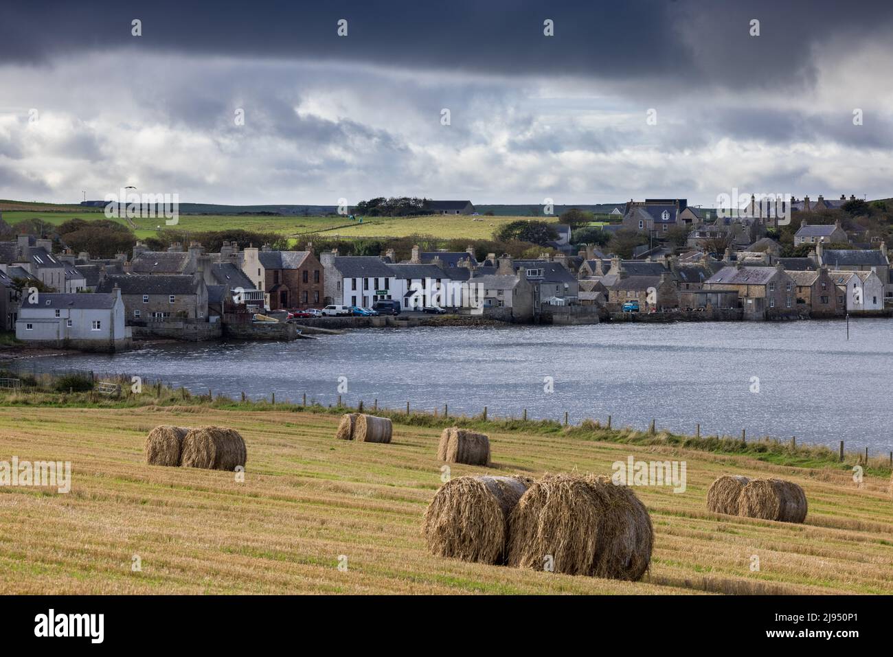 St. Margaret's Hope, South Ronaldsay, Orkney Isles, Schottland, Großbritannien Stockfoto