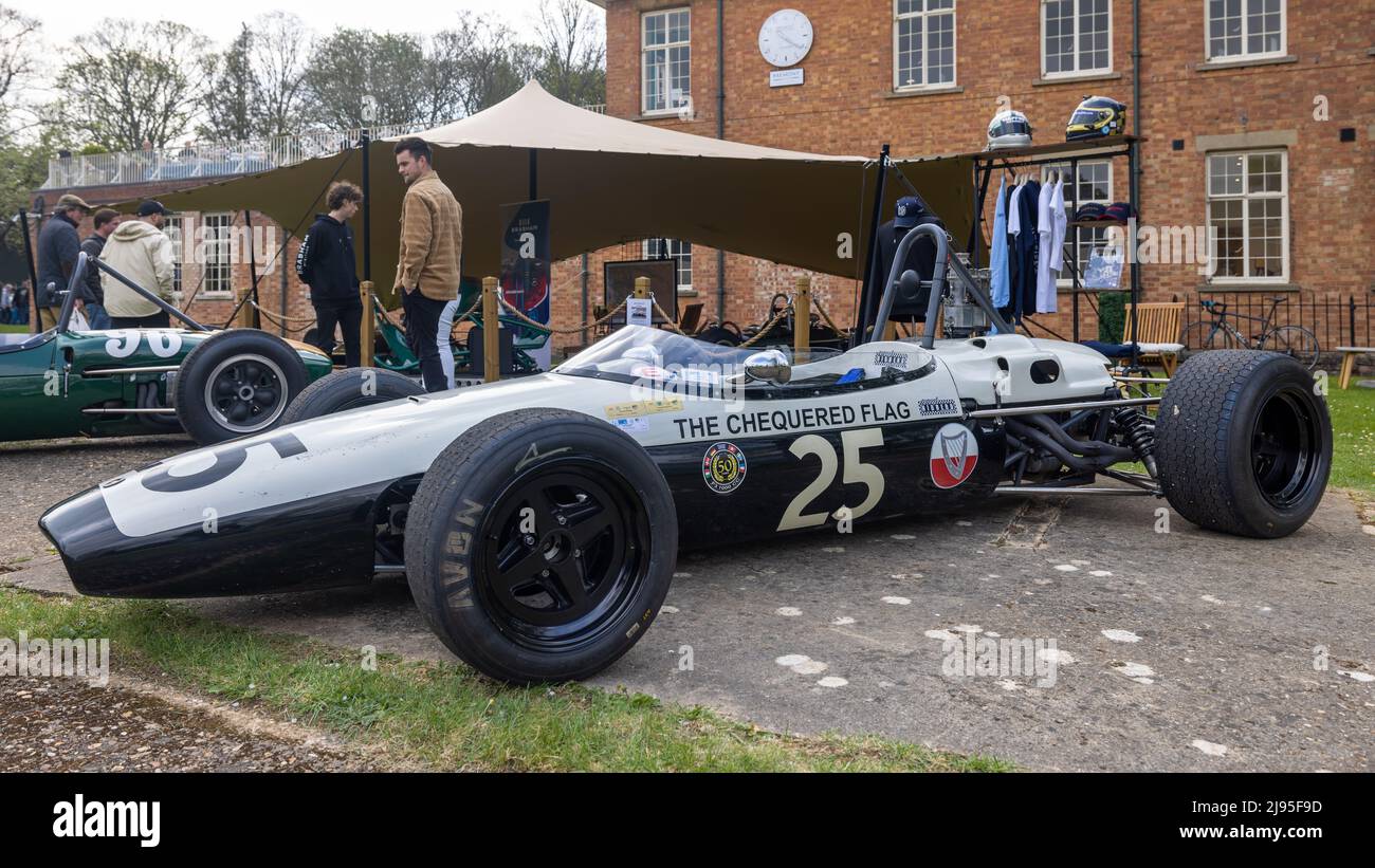 Brabham BT18, ausgestellt auf der April Scramble, die am 23.. April 2022 im Bicester Heritage Centre stattfand Stockfoto