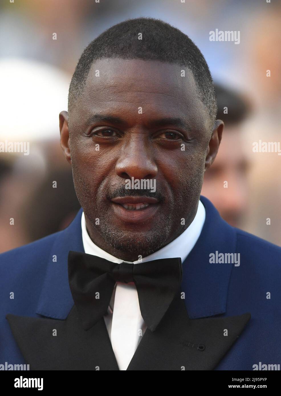 Cannes, Frankreich. 20.. Mai 2022. Der britische Schauspieler Idris Elba nimmt am Freitag, den 20. Mai 2022, an der Premiere von Three Thousand Years of Longing im Palais des Festivals bei den Filmfestspielen von Cannes 75. Teil. Foto von Rune Hellestad/ Credit: UPI/Alamy Live News Stockfoto