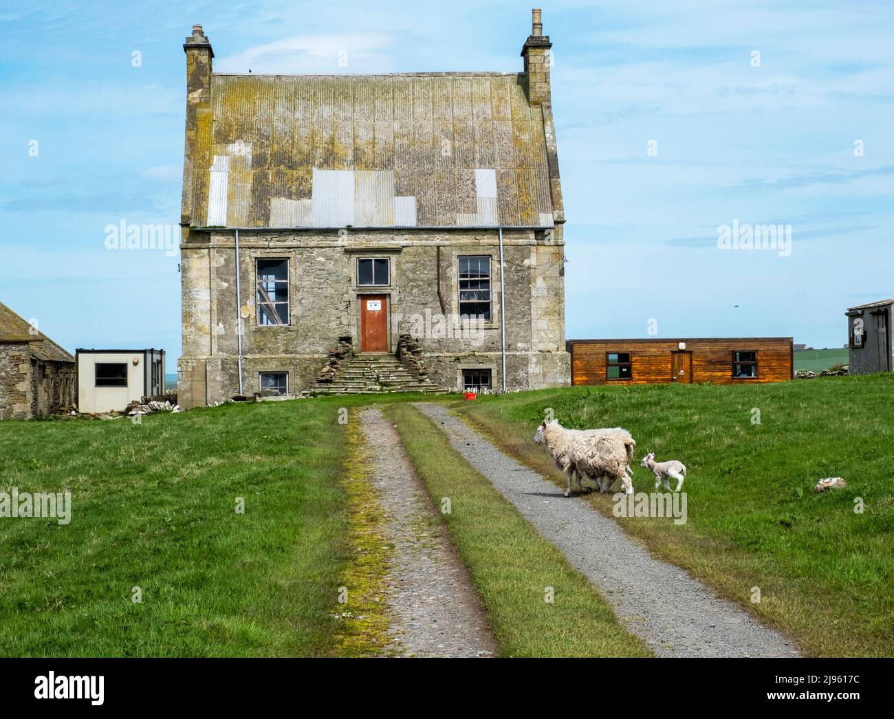 Die Hall of Clestrain auf dem Festland Orkney, Geburtsort von John Rae, dem Polarforscher des 19.. Jahrhunderts. Stockfoto