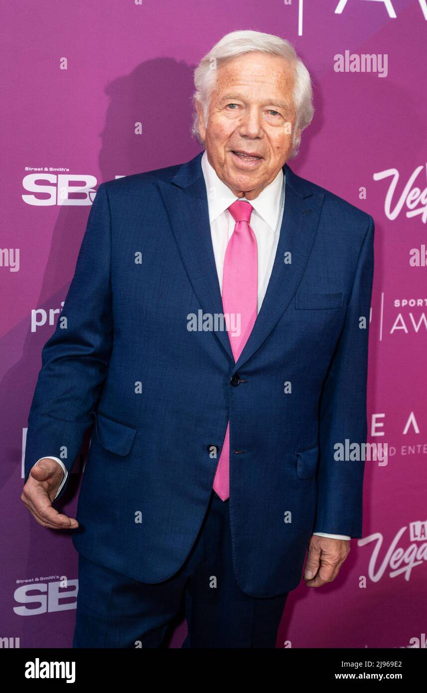 New York, New York, USA. 18.. Mai 2022. Robert Kraft nimmt an der Verleihung der Annual Sports Business Journal Awards 15. im New York Marriott Marquis Hotel Teil (Foto: © Lev Radin/Pacific Press via ZUMA Press Wire) Stockfoto