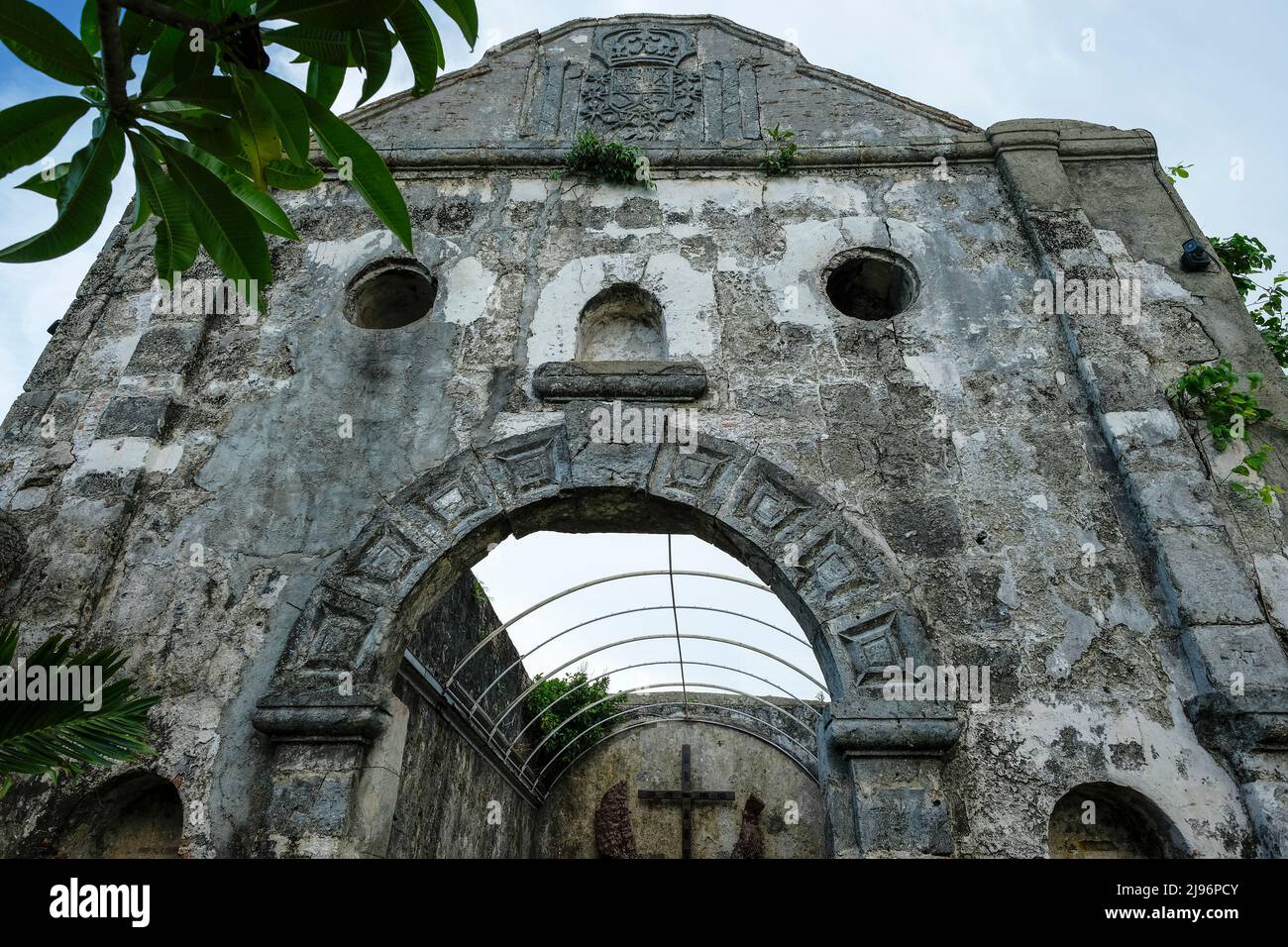 Taytay, Philippinen - 2022. Mai: Fort Santa Isabel, auch bekannt als Taytay Fort ist eine Küstenbefestigung in Taytay am 13 2022. Mai in Palawan. Stockfoto