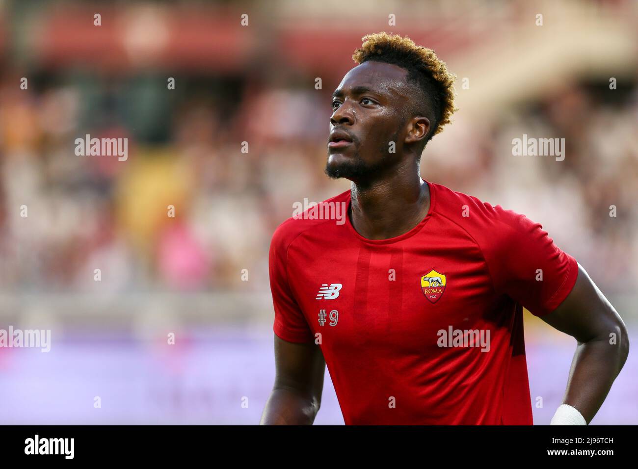 Turin, Italien. 20.. Mai 2022. TURIN, ITALIEN, 20. MAI 2022. Tammy Abraham von AS Roma beim Spiel der Serie A zwischen dem FC Turin und AS Roma am 20. Mai 2002 im Olympiastadion Grande Torino. Quelle: Medialys Bilder von Massimiliano Ferraro/Alamy Live News Stockfoto