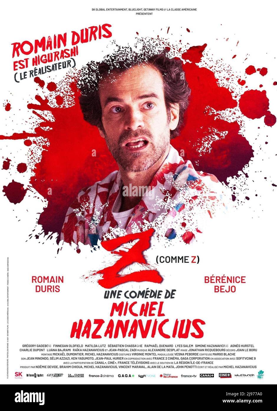 ROMAIN DURIS im ENDSCHNITT -Originaltitel: COUPéZ!-, Regie: MICHEL HAZANAVICIUS. Bild: Getaway Films La Classe Américaine SK Global Blue Light / Album Stockfoto