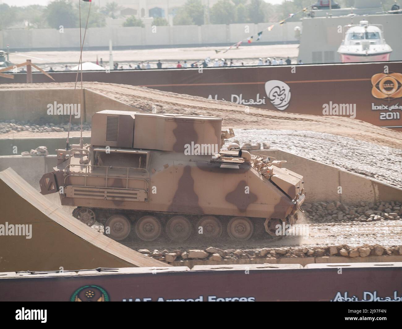 ACV-300 Modulares elektronisches Systemfahrzeug in den Vereinigten Arabischen Emiraten Streitkräfte auf der IDEX 2011 Stockfoto