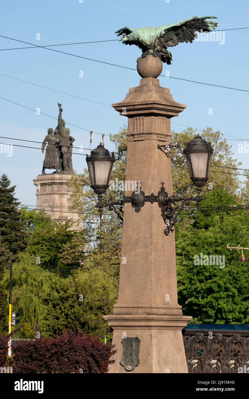 Adlerbrücke in Sofia, Bulgarien, Osteuropa, Balkan, EU Stockfoto