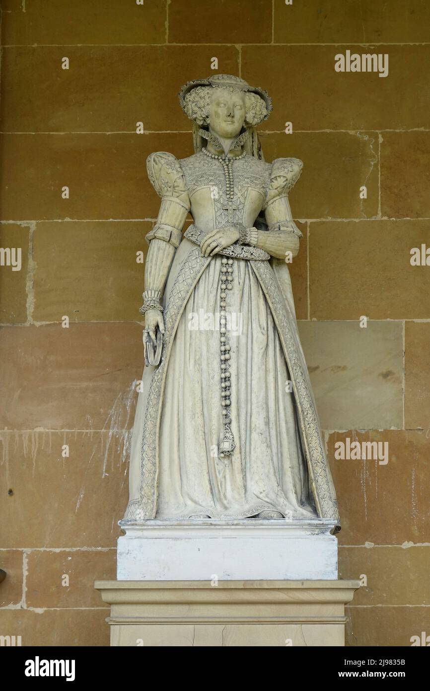 England. Derbyshire. Hardwick, Bess of Hardwick Stockfoto