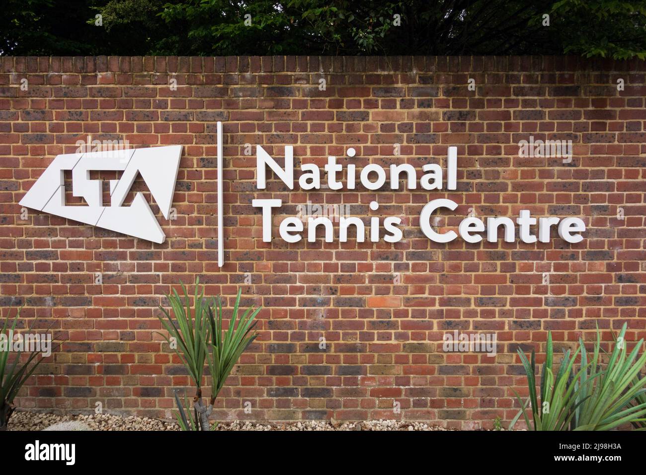 National Tennis Center der Lawn Tennis Association, Priory Lane, Roehampton, London, SW15, England, Großbritannien Stockfoto