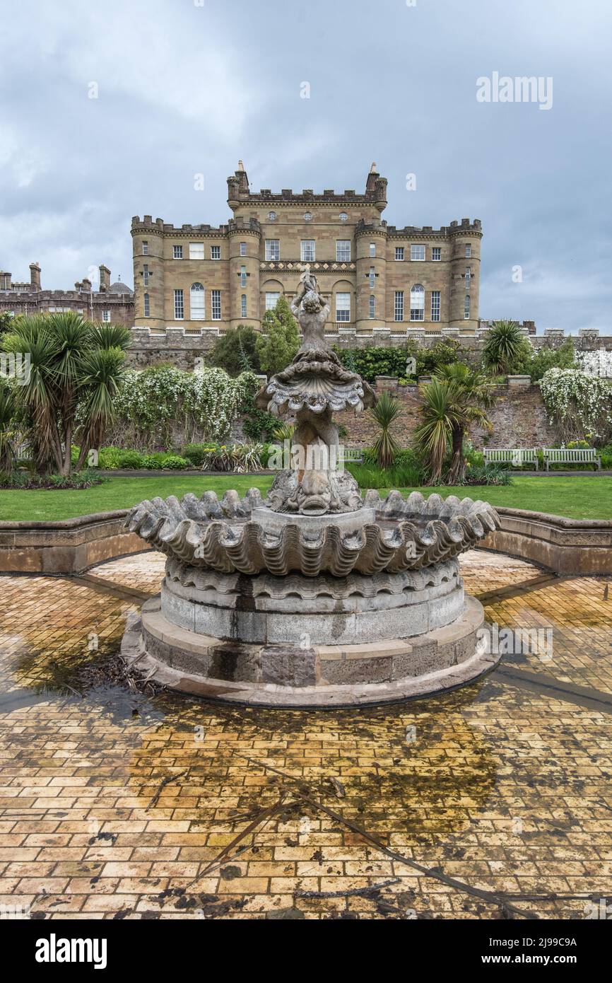 Culzean Castle & Country Park in Dumfries & Galloway Maybole, Carrick, an der schottischen Küste von Ayrshire, Großbritannien. Nationales Vertrauen für Schottland Stockfoto