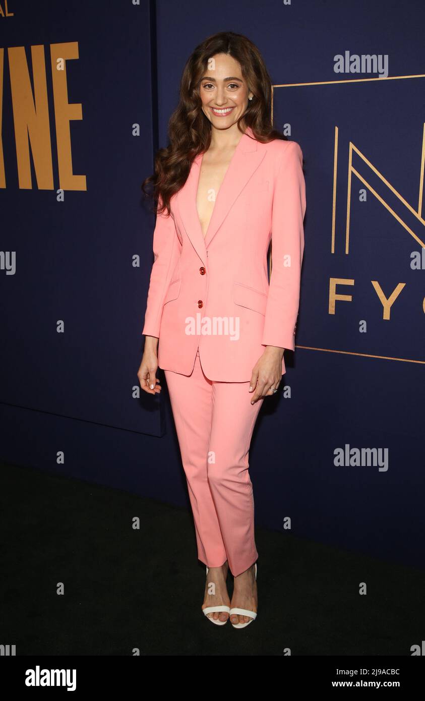 21. Mai 2022 - Hollywood, Kalifornien - Emmy Rossum. NBCU FYC House ''Angelyne'' im Aster in West Hollywood. Stockfoto