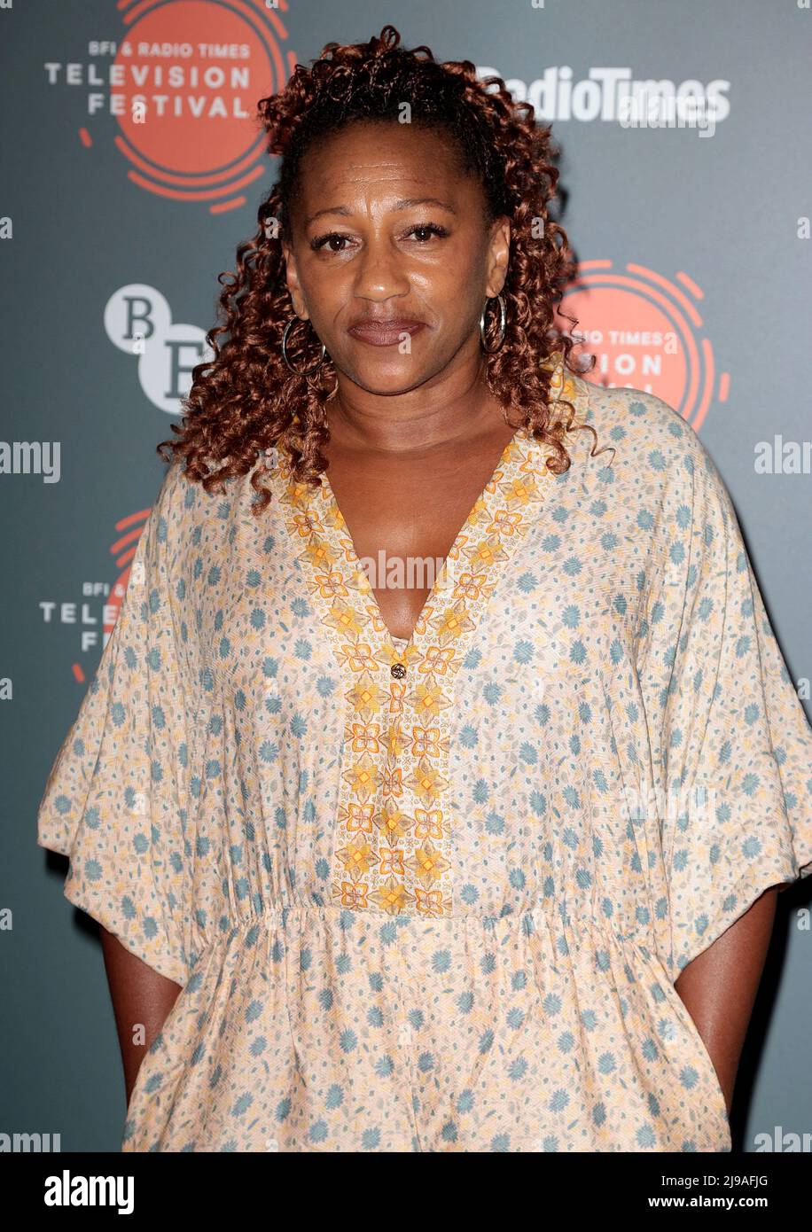 21. Mai 2022 - London, England, Großbritannien - Clare Perkins beim BFI & Radio Times Television Festival: The Outlaws TV Screening Photocall Stockfoto