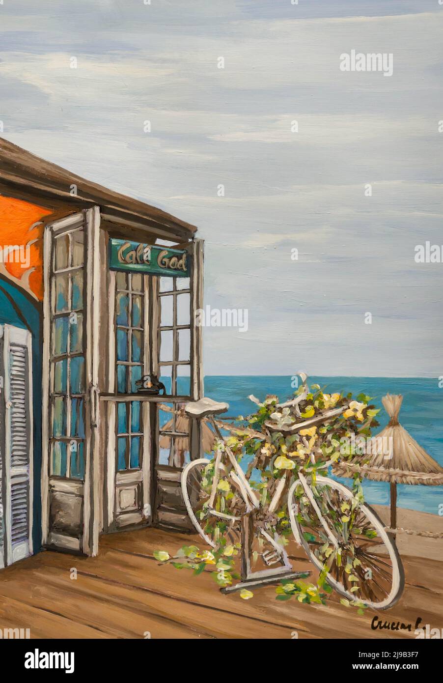Farbenfrohe Kunst Stockfoto