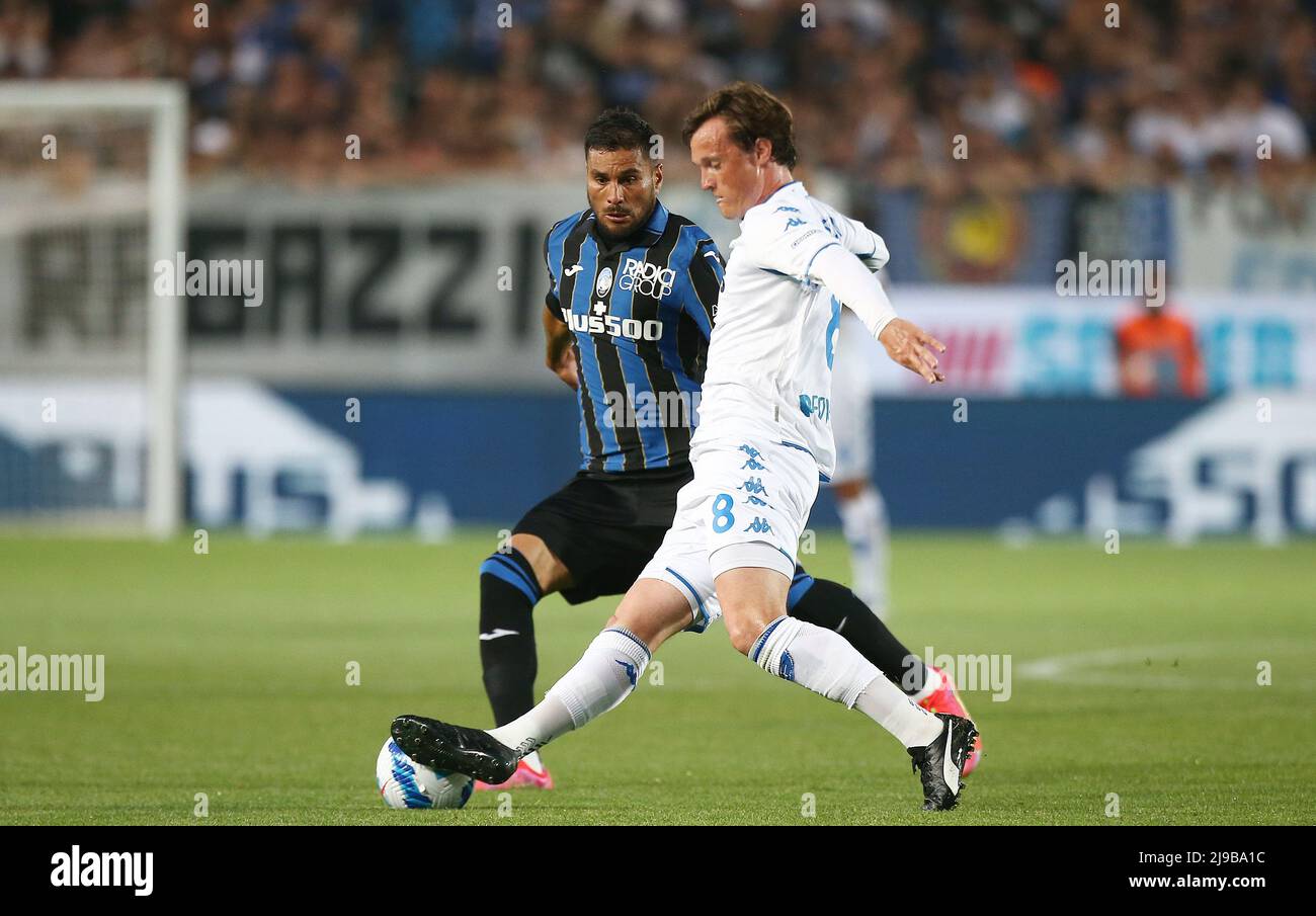 Foto Spada/LaPresse 21 maggio 2022 - Bergamo , Italia Sport, Calcio Atalanta vs Empoli - Campionato italiano di calcio Serie A Tim 2021/2022 - Stadio Gewiss Nella foto: Liam Henderson (FC Empoli); Foto Spada/LaPresse 21. Mai 2022 - Bergamo ,Italy Sport, Soccer Atalanta vs Empoli - Italienische Serie A Fußballmeisterschaft 2021/2022 - Gewiss Stadion auf dem Foto: Liam Henderson (FC Empoli); Stockfoto