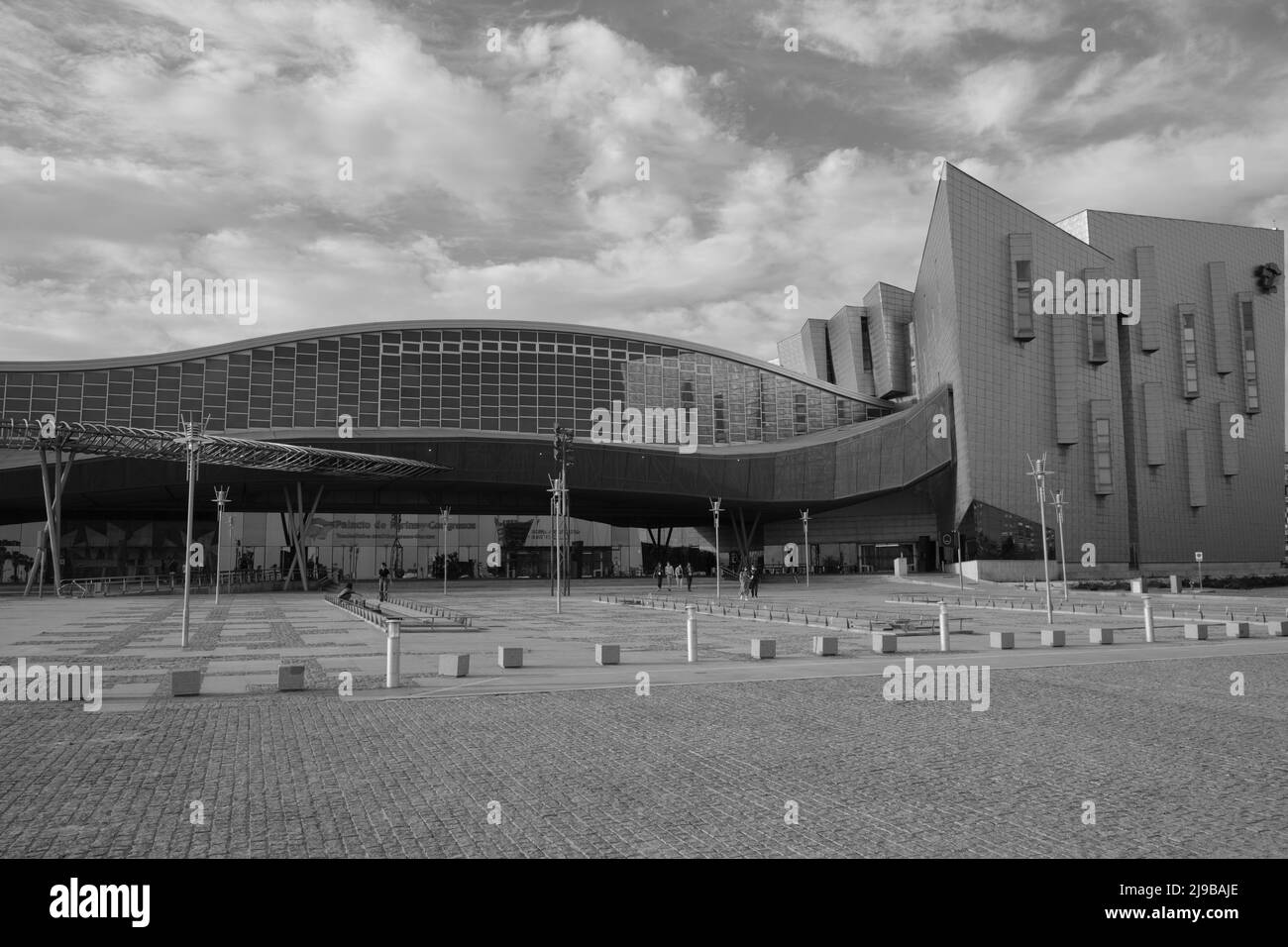 Das Messe- und Kongresszentrum Málaga (Fycma) Stockfoto