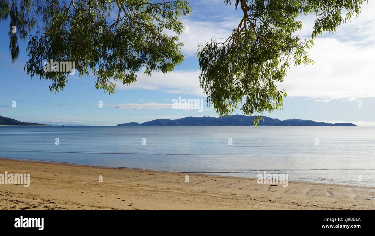 Seascape Foto aus dem Soroptimist Park in Townsville, Queensland, Australien Stockfoto