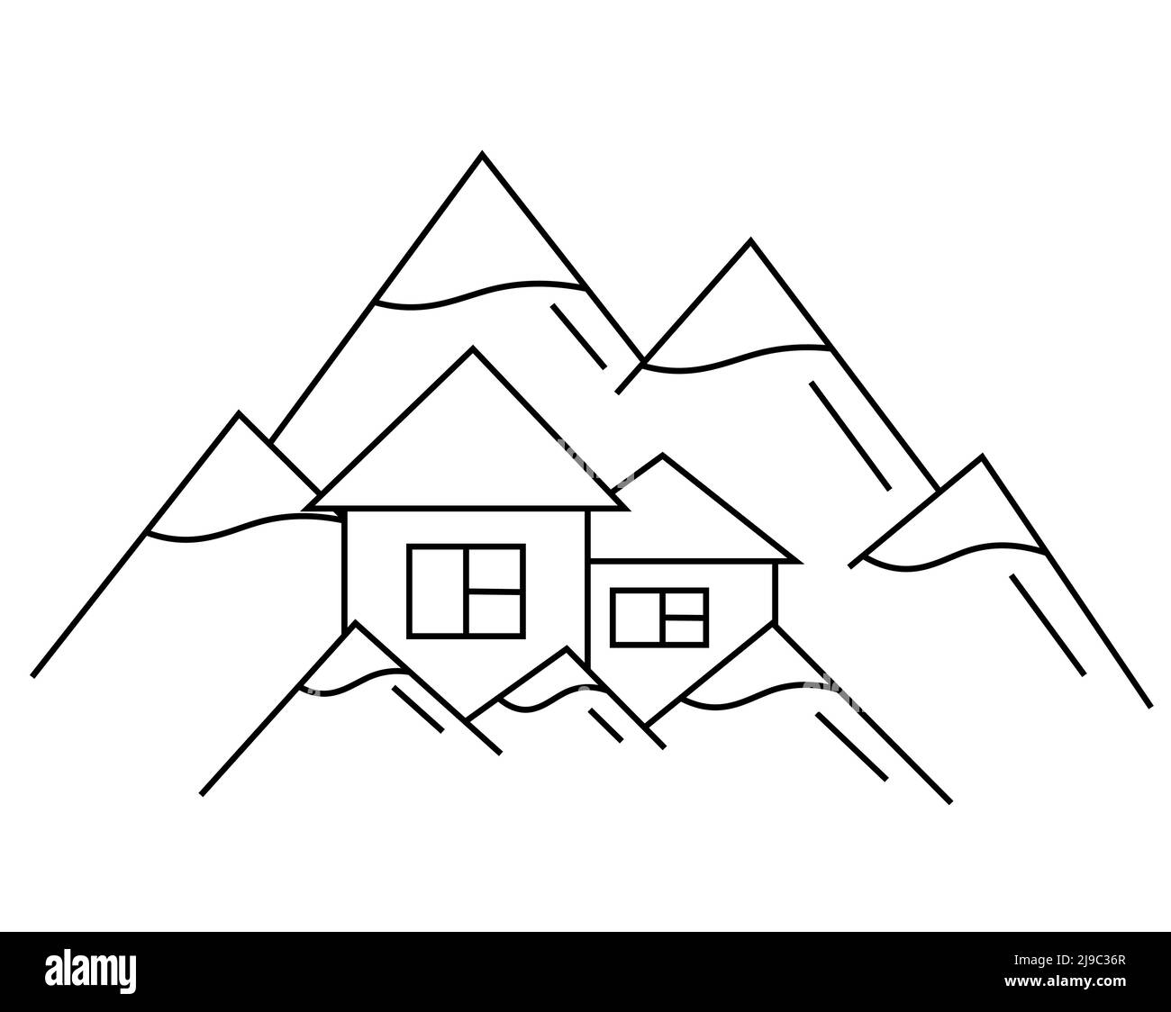 Für Ikonen, Web, Postkarten, Dekor, Verpackung, Drucke für Dinge, Abdeckungen für Notizbücher, Dekoration von Schachteln für Aufkleber, Rucksack, individuelles Element, c Stock Vektor