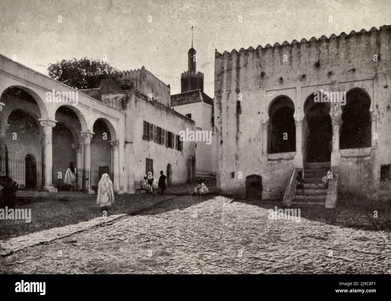 Die Kasbah, Tanger, Marokko, um 1910 Stockfoto