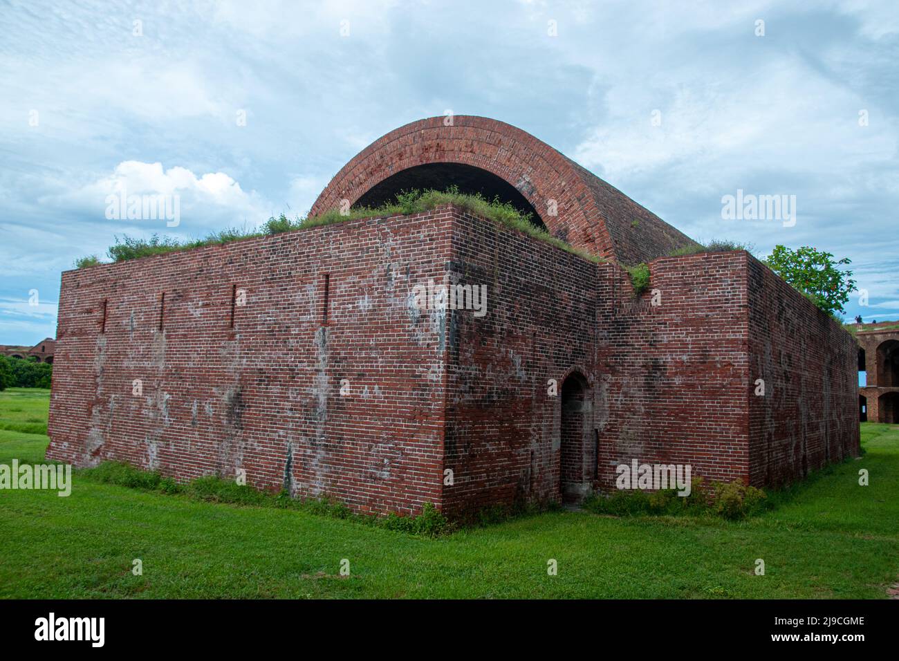 Fort Jefferson liegt im Dry Tortugas National Park in Florida Stockfoto