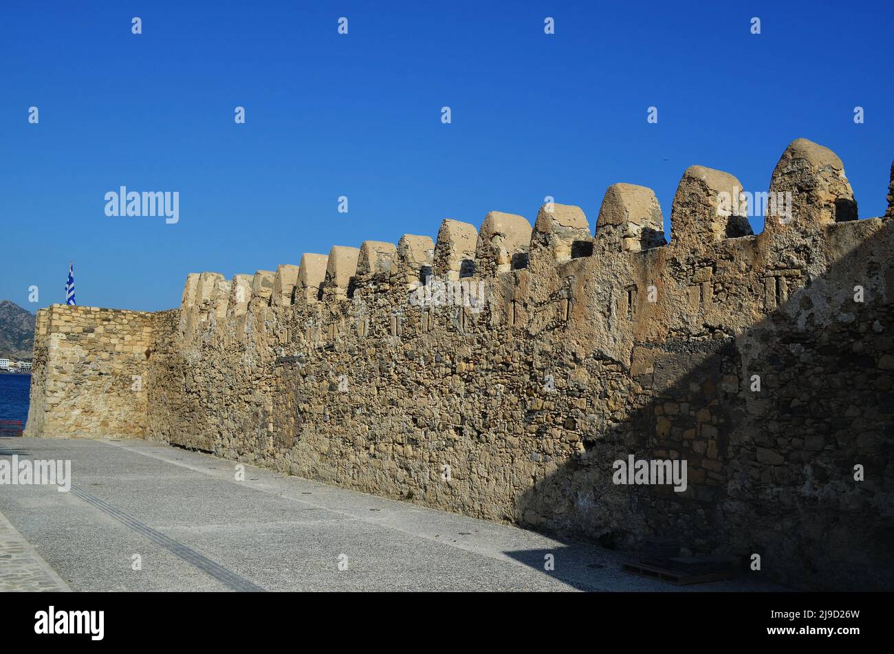 Kales venezianische Festung in Ierapetra, Kreta, Griechenland. Stockfoto