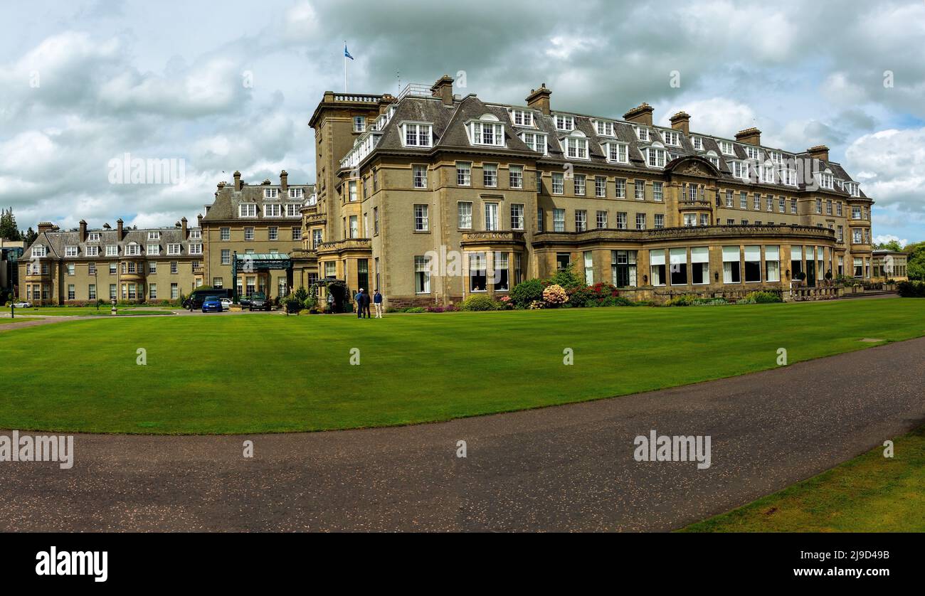 Gleneagles Hotel in Perthshire, Schottland, Großbritannien Stockfoto