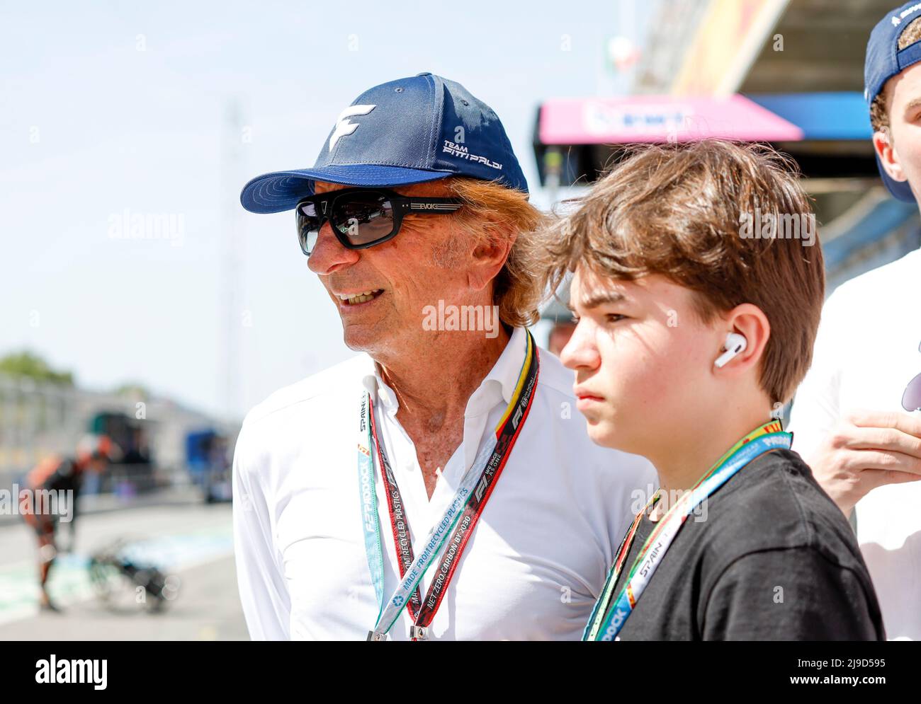 Emerson Fittipaldi während des Formel 1 Pirelli Grand Premio de Espana 2022, 6. Runde der FIA Formel 1 Weltmeisterschaft 2022, auf dem Circuit de Barcelona-Catalunya, vom 20. Bis 22. Mai 2022 in Montmelo, Spanien - Foto DPPI Stockfoto