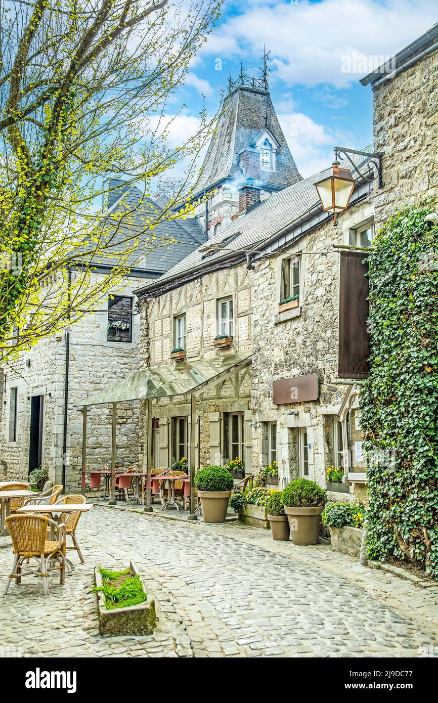 Schloss Durbuy in der Region Wallonien in Belgien Stockfoto