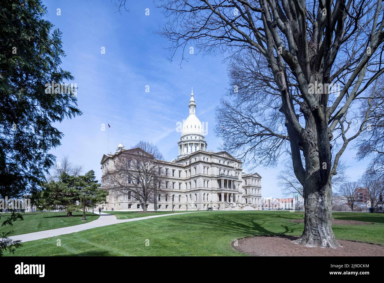 Michigan State Capitol Building, Lansing, Michigan, USA Stockfoto