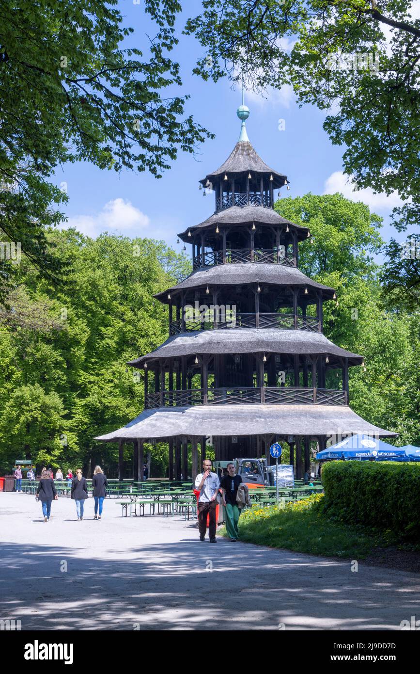 Englischer chinesischer garten Fotos und Bildmaterial in hoher