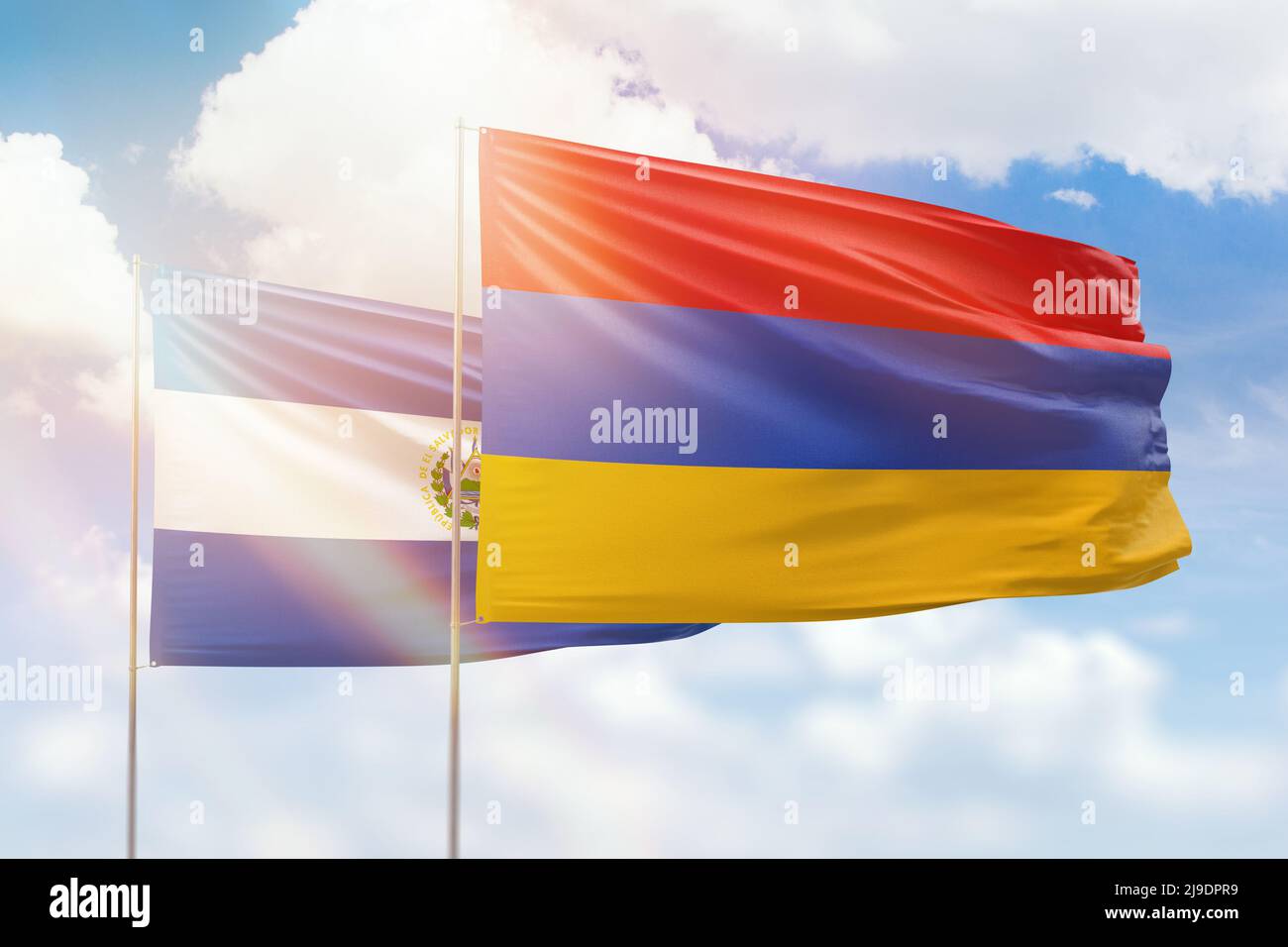 Armenia el salvador flagge Fotos und Bildmaterial in hoher Auflösung