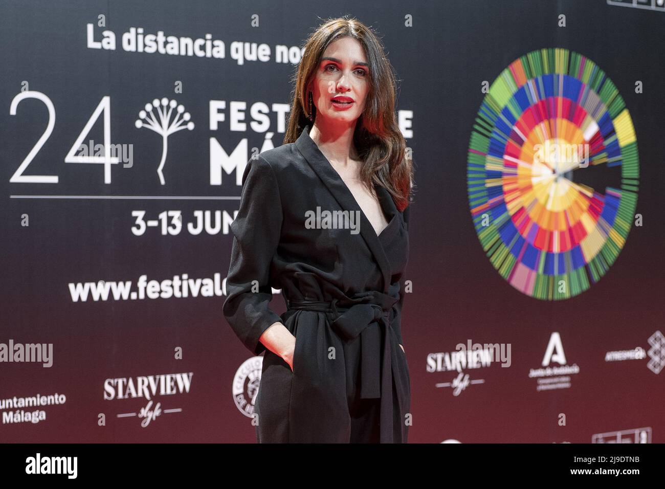 Paz Vega nimmt am 25. Mai 2021 an der Fotoschau des Malaga Filmfestivals 24. im Circulo de Bellas Artes in Madrid, Spanien Teil mit: Paz Vega wo: Madrid, Spanien Wann: 25. Mai 2021 Credit: Oscar Gonzalez/WENN Stockfoto