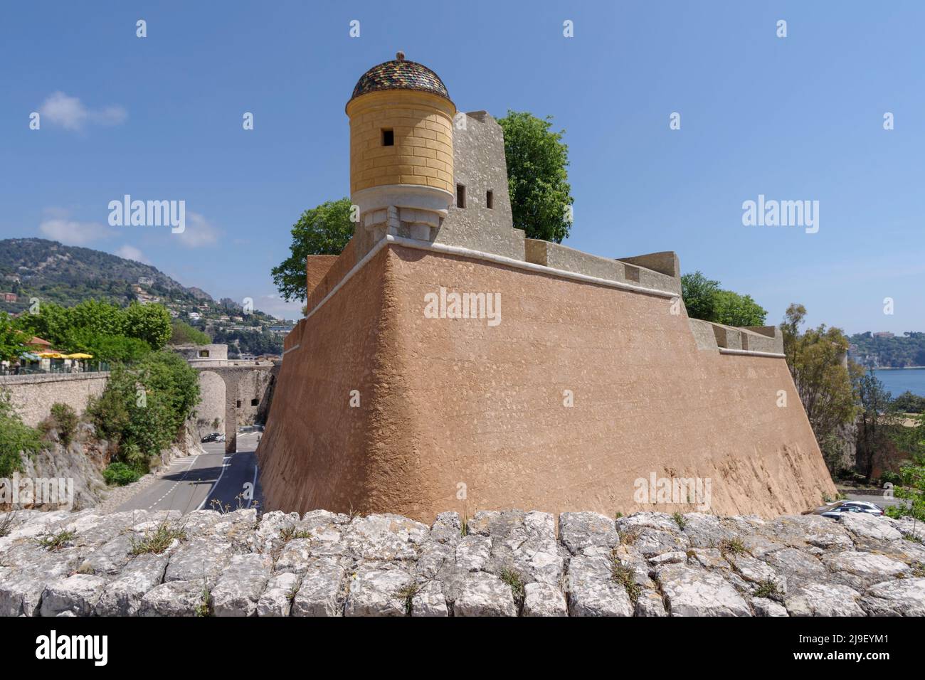 Zitadelle von St.Elme, Villefranche sur Mer, Frankreich Stockfoto