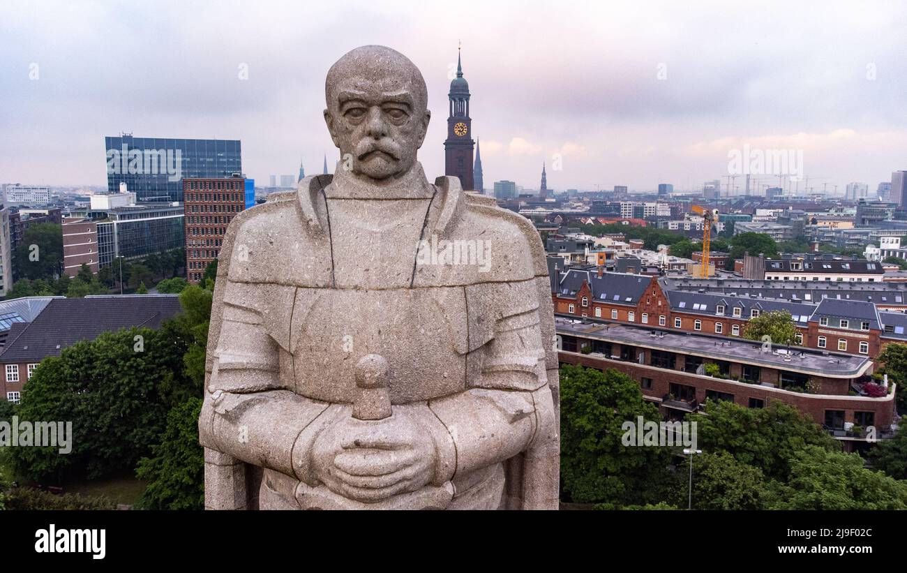 Bismarck Monument, Bismark Denkal Stockfoto