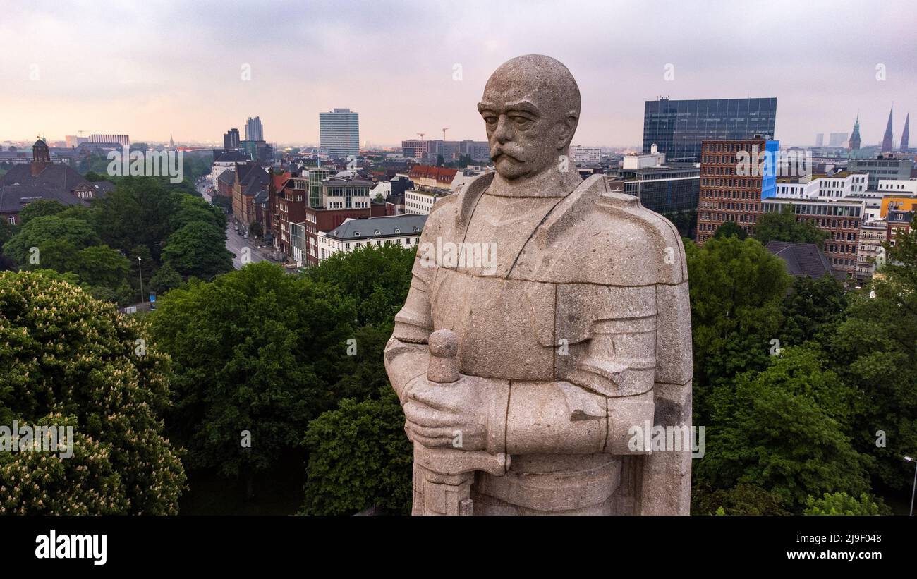 Bismarck Monument, Bismark Denkal Stockfoto