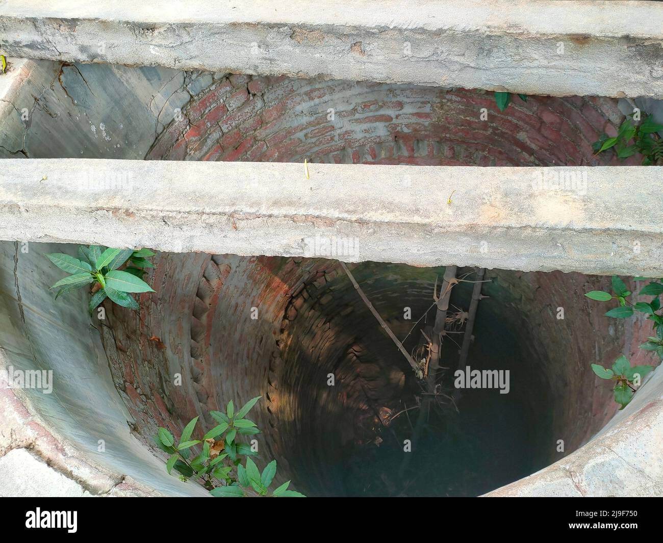 Nun - die Quelle des Wassers Stockfoto