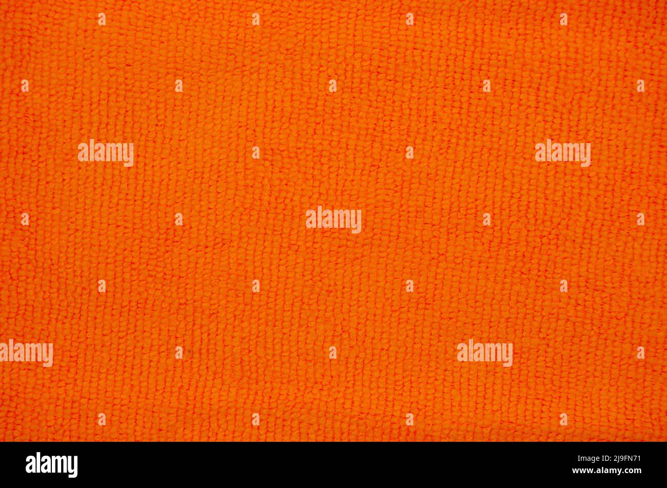 Hochwertige schöne orange Stoff Hintergrund Textur, leere leere leere und saubere Stoff Material Stockfoto