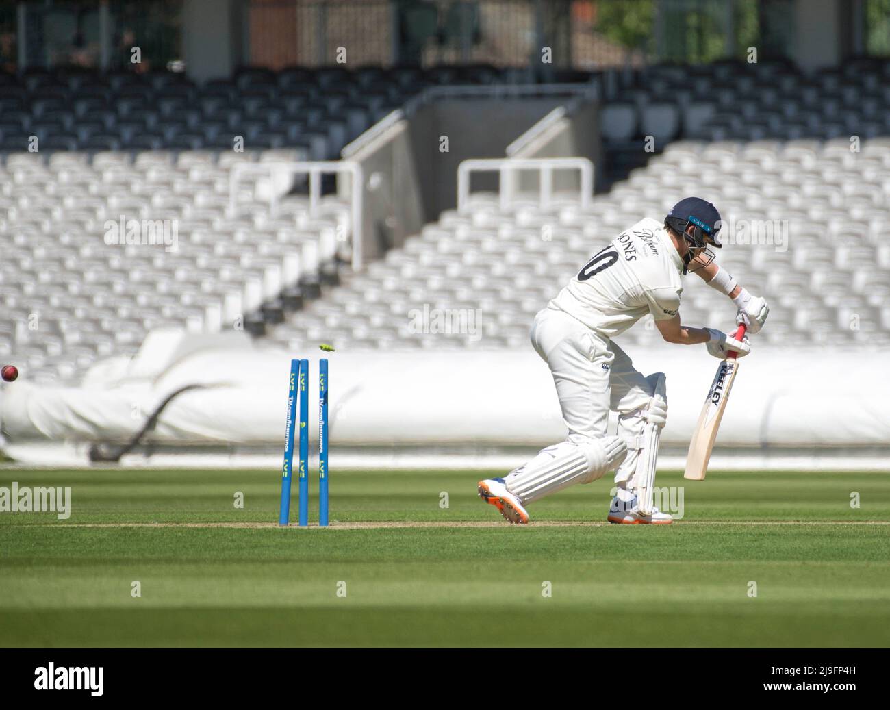 Middlesex gegen Durham bei der LV Insurance County Championship als Lords am 19.. Mai 2022 Stockfoto