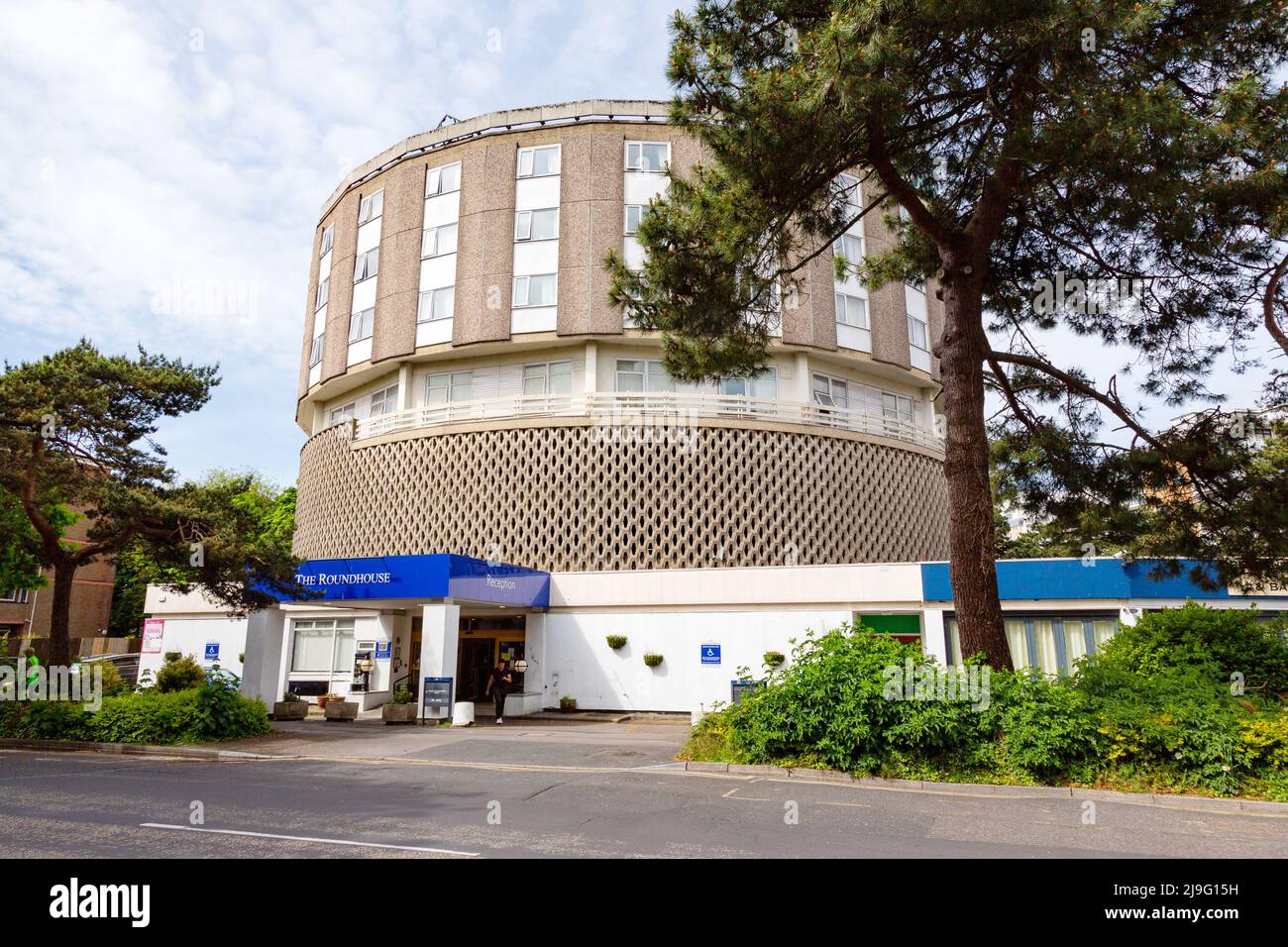 Roundhouse Hotel, Bournemouth, Dorset, England, Großbritannien. Stockfoto