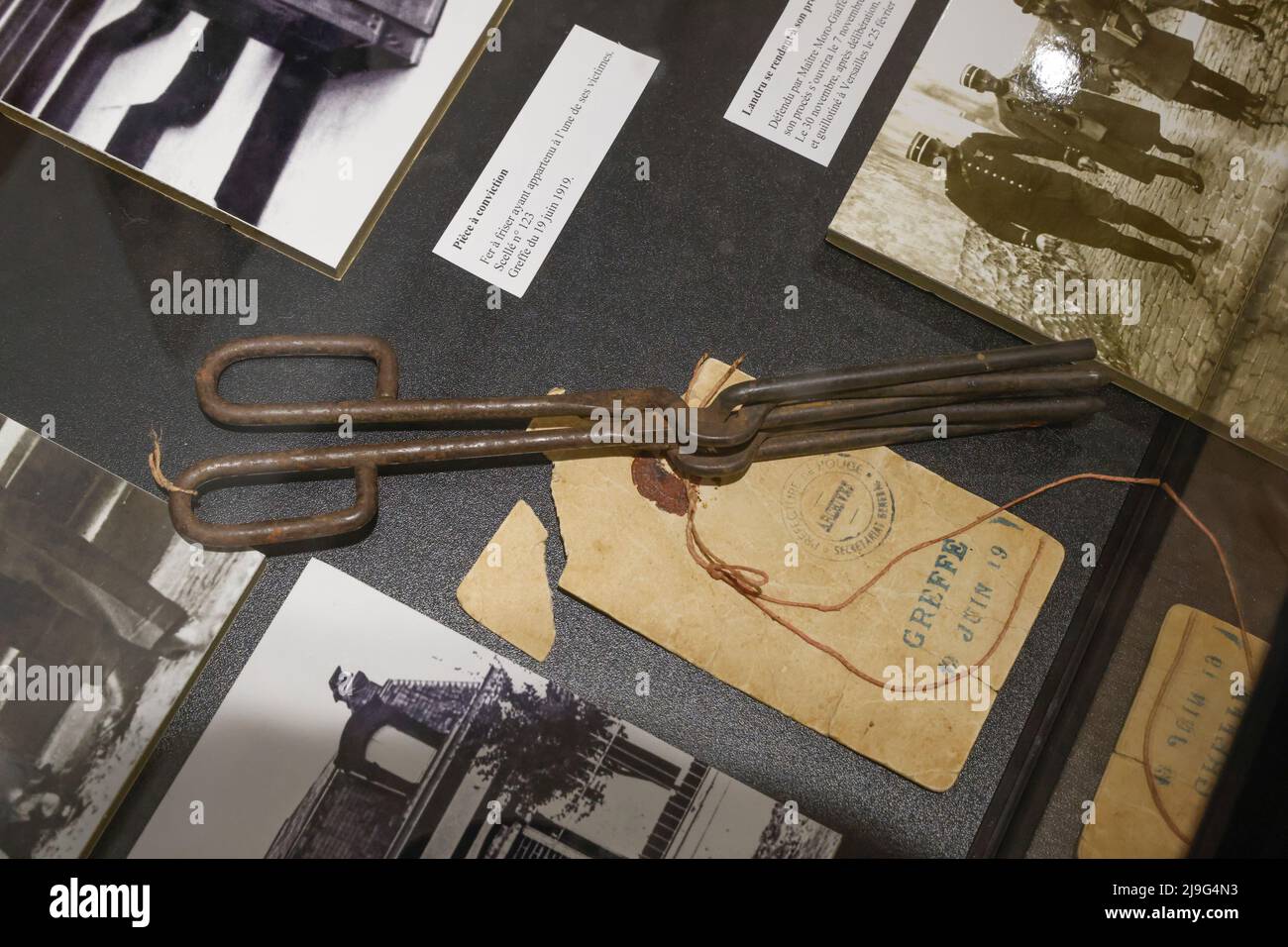 PARISER POLIZEIMUSEUM Stockfoto