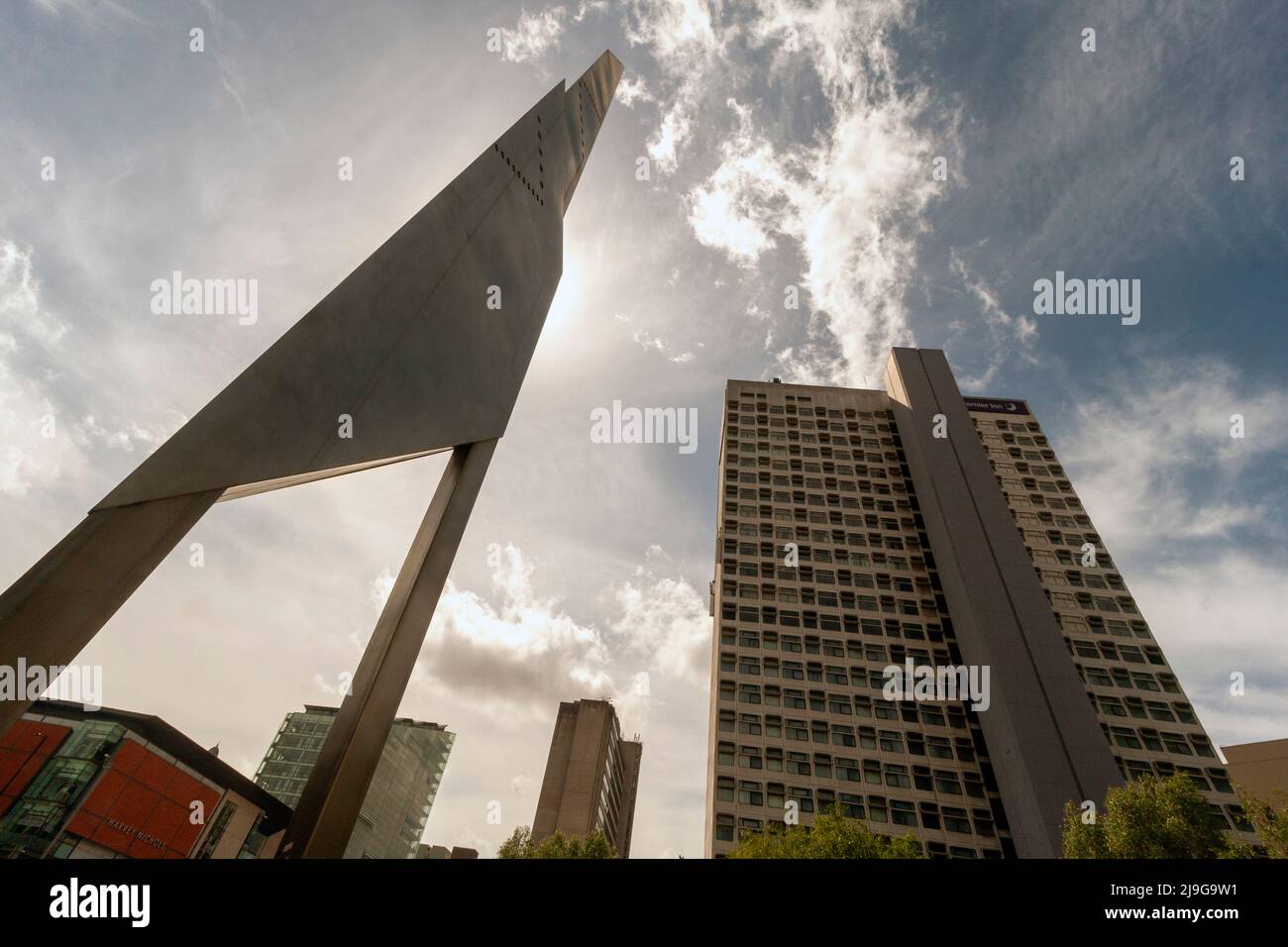 Das Embankment, Manchester Stockfoto
